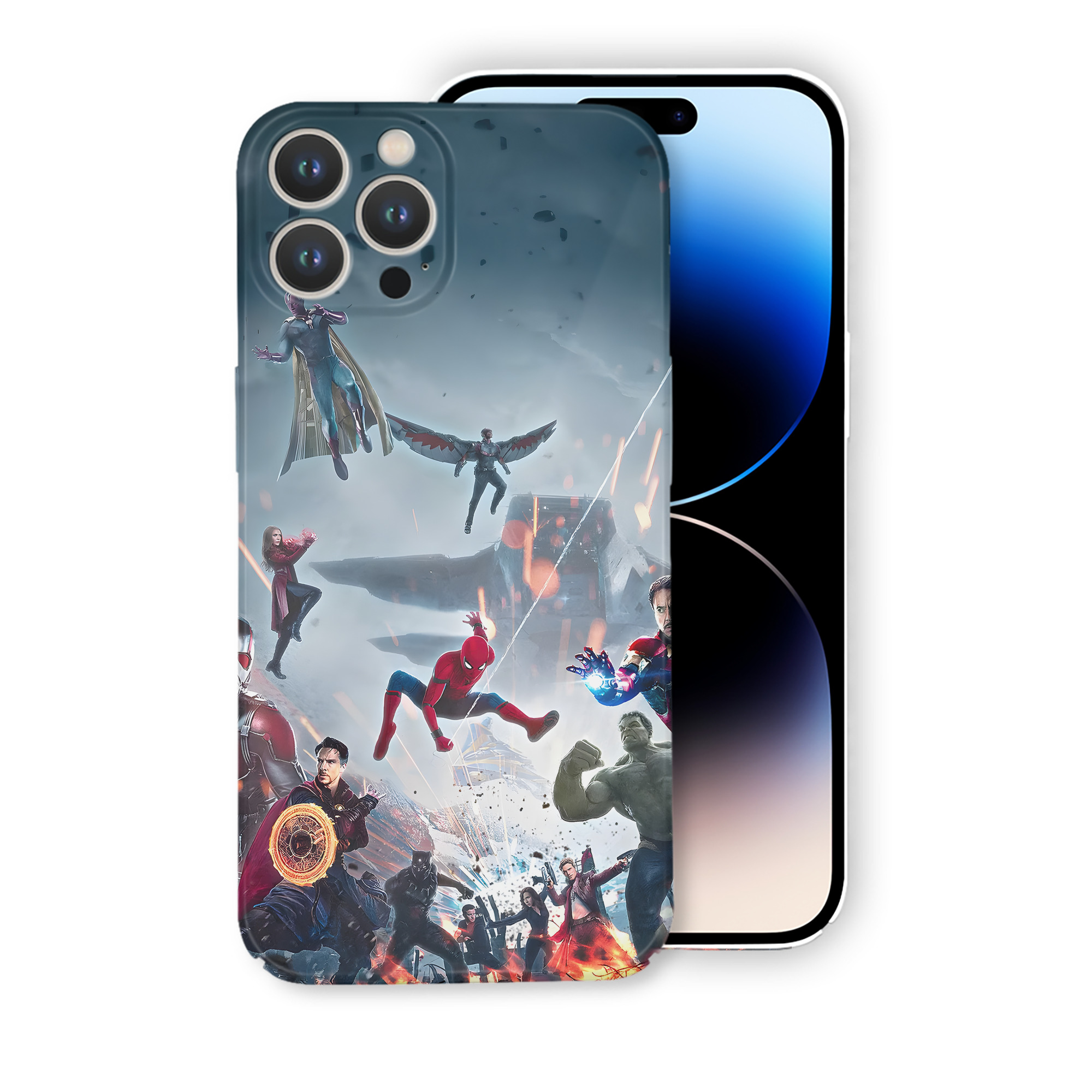 （画像用） アベンジャーズ The Avengers 【iPhone 14シリーズ対応】ハードケース